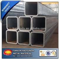 Haiyunda Manfacture Metal Hot Dip Galvanized Steel Rectangular / Square tube