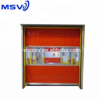 automatic fire resistance smoke protection rolling shutter door